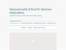 Tablet Screenshot of mcgownguild.com